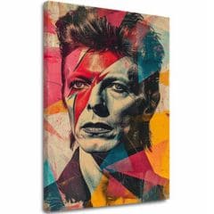 David Bowie festmény vászonra - Lázadó művészlélekkel | különböző méretek